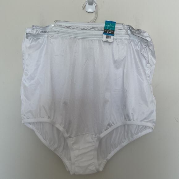 3 NWT Vanity Fai Perfectly Yours Ravissant Tailored Brief Size 9 2XL 15711 Lot - Picture 1 of 7
